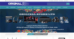 Desktop Screenshot of originalstorebd.com